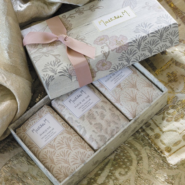 Фото Подарочный набор из 3 ароматических мыл Jardin d'Ailleurs