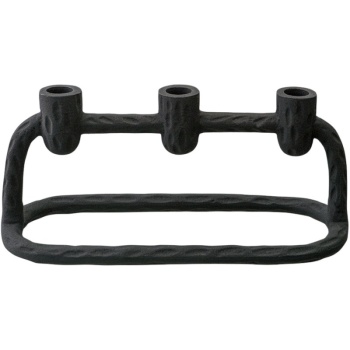 Фото Подсвечник Stery 14см черный – Designboom