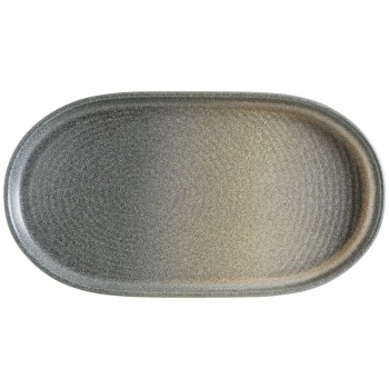 Фото Тарелка овальная 33x18см HORNFELS Ripple