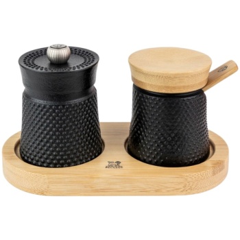 Фото Набор для специй BALI Palace мельница для перца и солонка на подставке