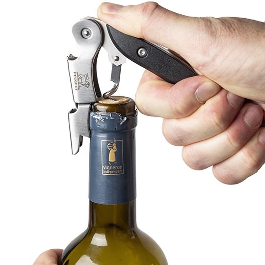 Фото Штопор сомелье 13см Malbec черный