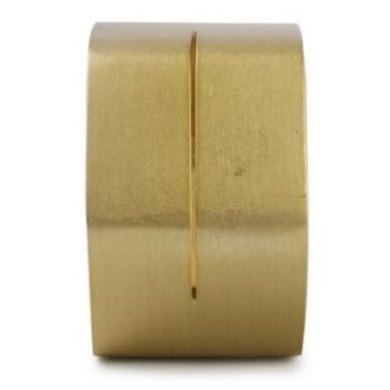Набор колец для салфеток 5см hexagonal gold CENTRO, 4шт детальная картинка 