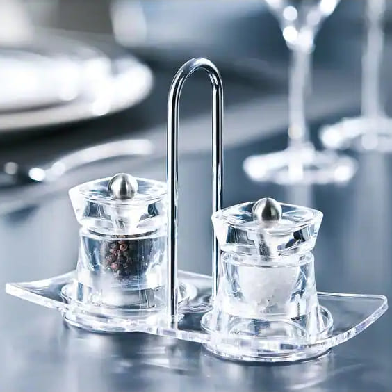 Фото Мельница для соли BALTIC Transparent 8см