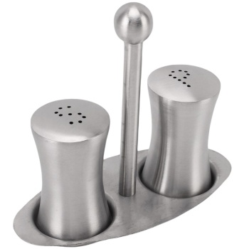 Фото Набор для специй 15x11см - солонка и перечница Profi-Chef нерж.сталь