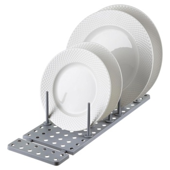 Фото Органайзер для посуды Aristyd серый — Smart Solutions