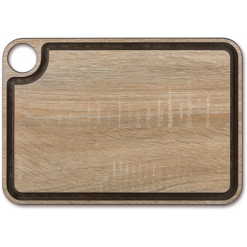 Фото Доска разделочная 33x23см с желобом NATURAL Arcos