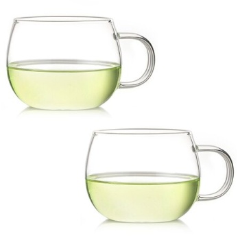 Фото Чашка необжигающая 400мл термостойкое стекло, 2шт