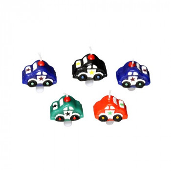 Фото Свечи для торта Машинки, 5шт