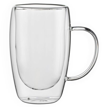 Фото Кружка необжигающая 450мл термостойкое стекло, 2шт