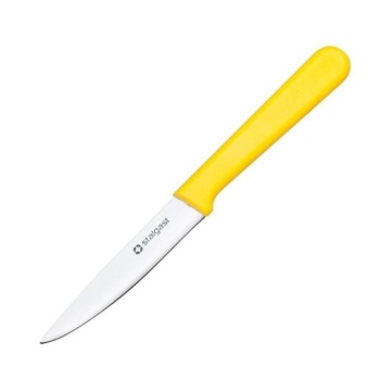 Фото Нож кухонный для очистки овощей 9см Stalgast желтый HACCP