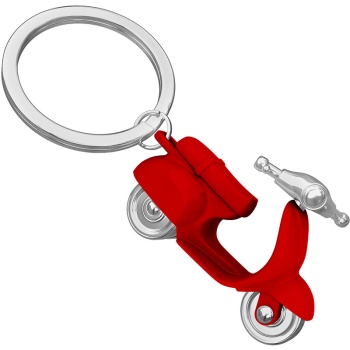 Фото Брелок для ключей "Красный скутер"