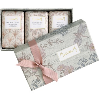 Фото Подарочный набор из 3 ароматических мыл Jardin d'Ailleurs