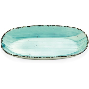 Блюдо овальное 24х14см EO BPQ AVANOS Turquoise
