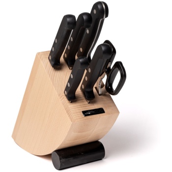 Фото Набор кухонных ножей UNIVERSAL 5шт с ножницами на подставке