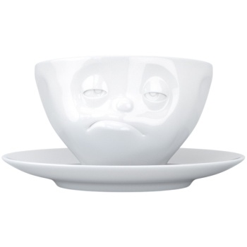 Фото Чашка с блюдцем 200мл Tassen Snoozy белая