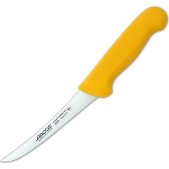 Фото Нож обвалочный 14см изогнутый полугибкий 2900 желтый