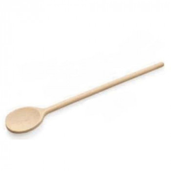 Фото Ложка кухонная 5.8х40см деревянная