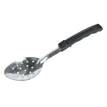 Фото Ложка-шумовка раздаточная 28см с пластиковой ручкой - P.L. Proff Cuisine