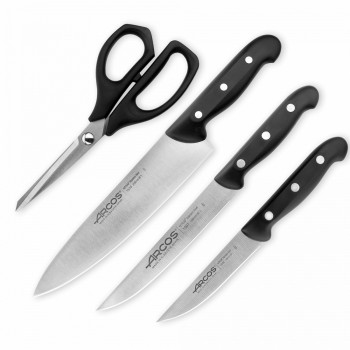 Фото Набор кухонных ножей MAITRE 3шт с ножницами в футляре