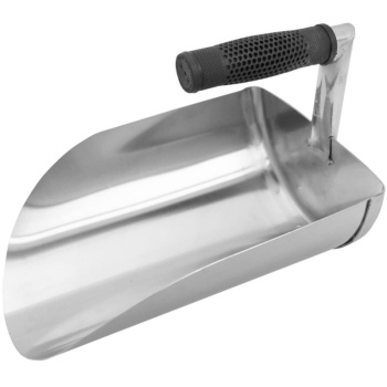 Фото Совок для муки 2л Schneider нерж.сталь с загнутой ручкой