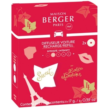 Фото Сменный блок для автодиффузора «Сладкая Лолита Лемпика» (Lolita Lempicka Sweet), 2шт