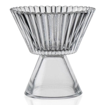 Фото Салатник стеклянный Ø10x(h)10см Aria прозрачный