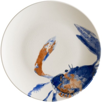 Фото Тарелка плоская Ø27см AQUELIS Crab Gourmet