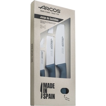Набор кухонных ножей NIZA METALICA BLUE, 3шт – Arcos