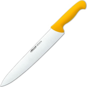 Фото Нож поварской 30см шеф нож 2900 желтый