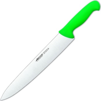 Фото Нож поварской 30см шеф нож 2900 зеленый