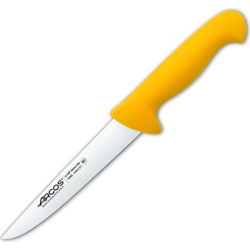 Фото Нож для мяса 16см узкий 2900 желтый