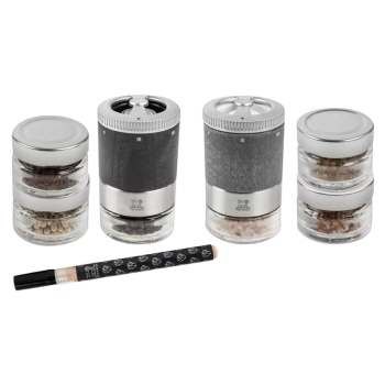 Фото Набор мельниц для соли и перца 11см DUO MAESTRO u'Select с емкостями для специй