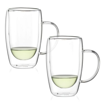 Фото Кружка необжигающая 450мл термостойкое стекло, 2шт