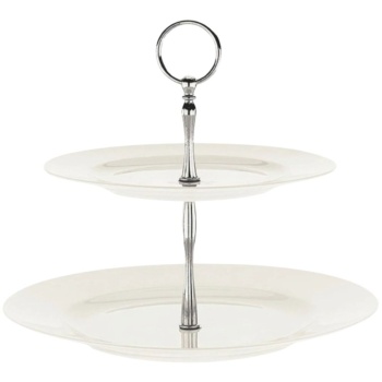 Фото 2-х уровневая этажерка Ø21/27см Rita Cookie Stand