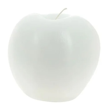 Фото Свеча фигурная Белое яблоко 277г