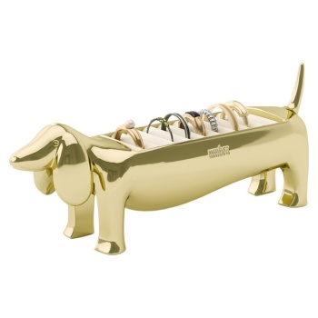 Фото Держатель для колец Dachsie латунь — Umbra