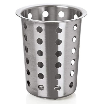 Фото Стакан-подставка для столовых приборов Ø11.5x(h)12см WAS перфорированный