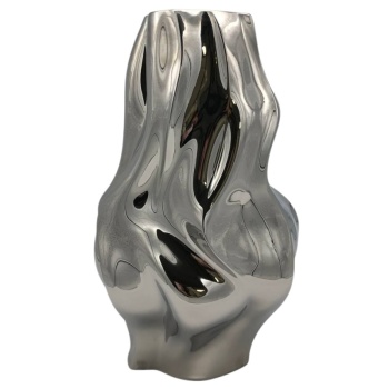 Фото Ваза 32см Flame Silver