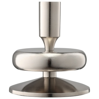 Фото Подсвечник Stone 13см серебристый