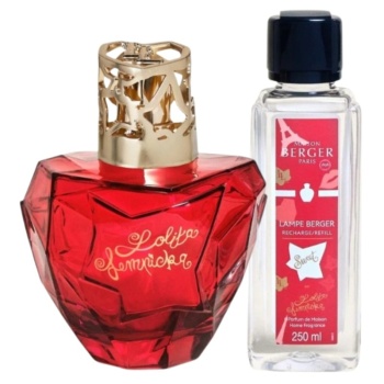Фото Подарочный набор «Лолита Лемпика» красная лампа Берже 400мл с ароматом «Сладкая Лолита Лемпика» (Lolita Lempicka Sweet) 250мл