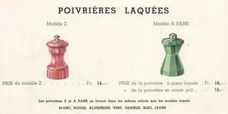 Lacquered models - Peugeot Saveurs