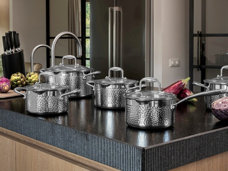 Набор посуды Noma Sola Netherlands – 4 предмета – 3 кастрюли и сотейник