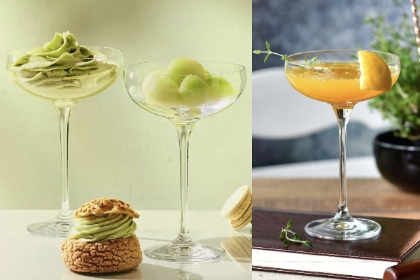 Бокалы-купе для коктейлей