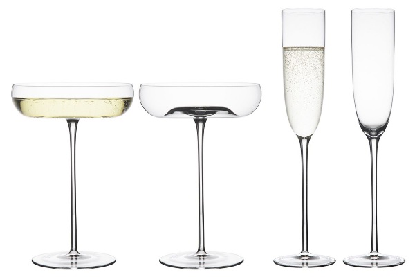 Бокалы для шампанского - купе и флюте