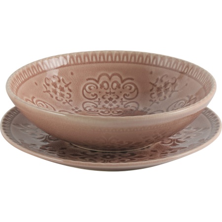 Набор тарелок суповых Ø19см Bella Terra, 2шт детальная картинка 