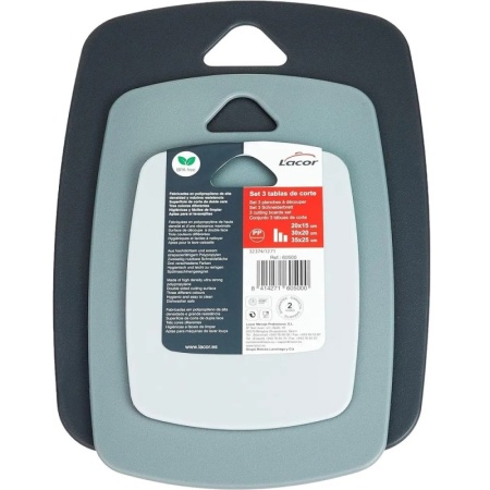 Набор разделочных досок 3шт - 60500 Lacor детальная картинка 