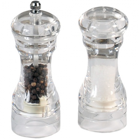 Набор: мельница для специй, солонка/перечница (h)14x(d)6см детальная картинка 