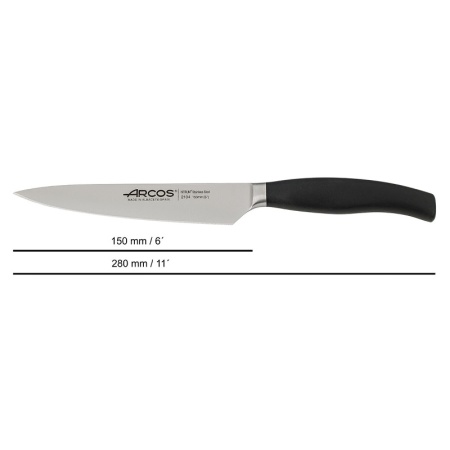 Нож кухонный 15см CLARA детальная картинка 