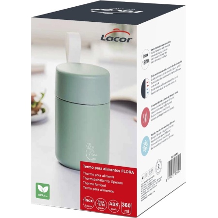 Термоконтейнер для еды 360мл Flora детальная картинка 