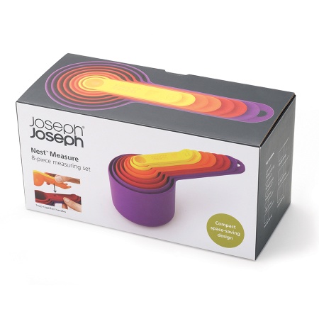 Набор мерных емкостей Nest multi colour - 40019 Joseph Joseph детальная картинка 